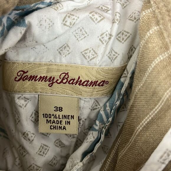 Tommy Bahama men’s striped linen 10” shorts - Picture 5 of 5
